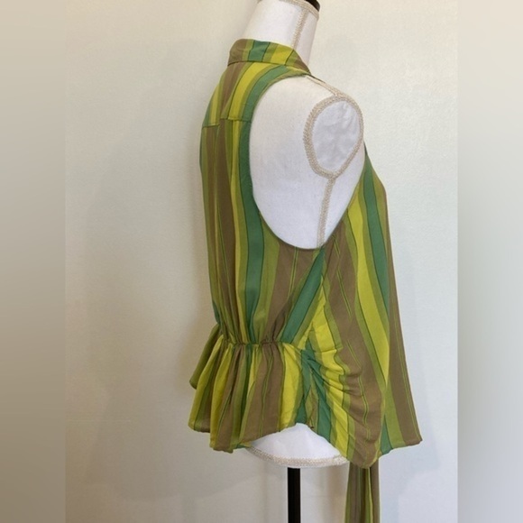 Free People Mackenzie Wrap Button-up Top wrap tie waist size XS - Picture 5 of 11